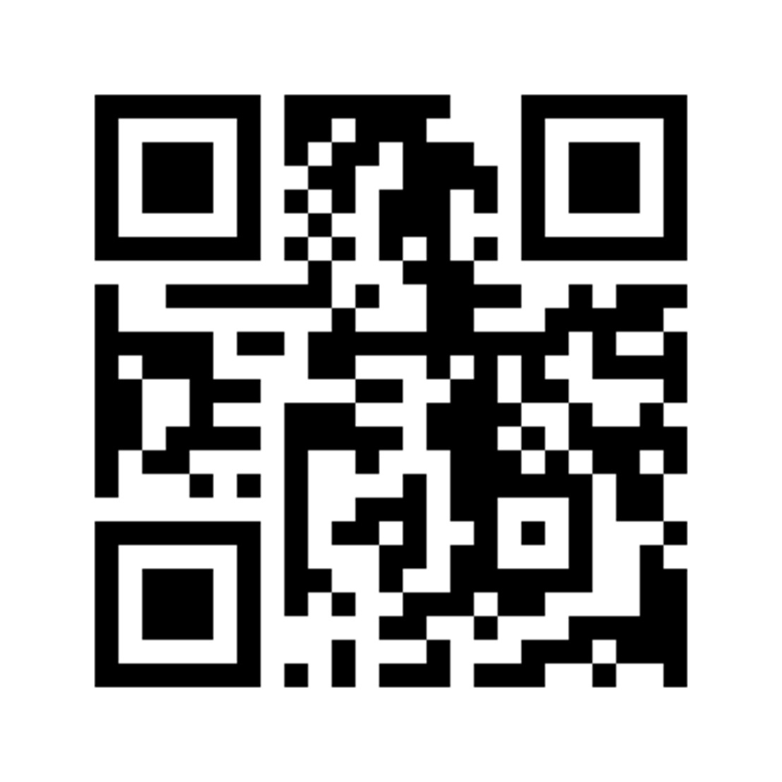 QR-code — scan met je telefoon om CastOracle te openen
